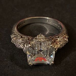 Judith Ripka silver ring